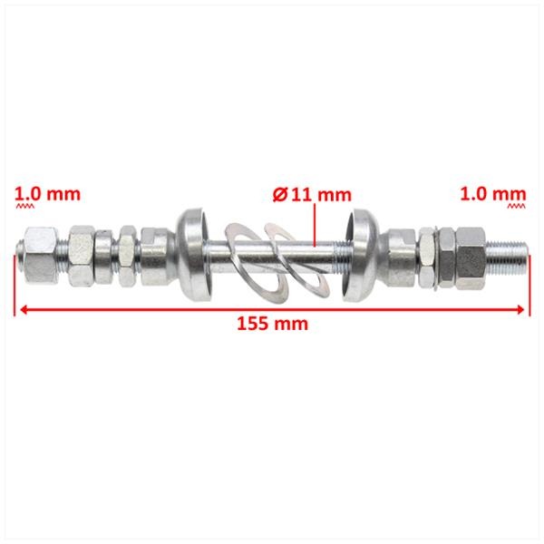 Vooras Puch Maxi Compleet 11mm +Asconen
