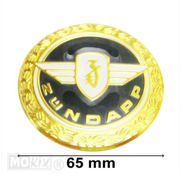 Zundapp Tanktransfer Rond Embleem Zwart