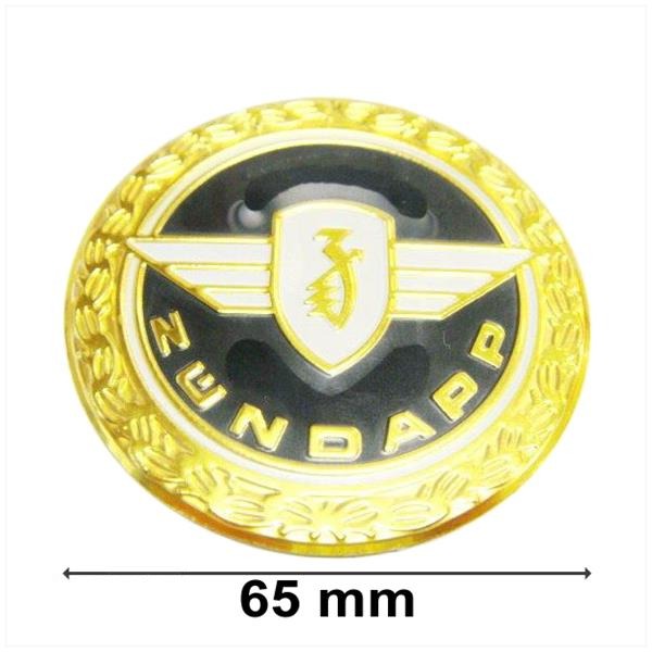 Zundapp Tanktransfer Rond Embleem Zwart