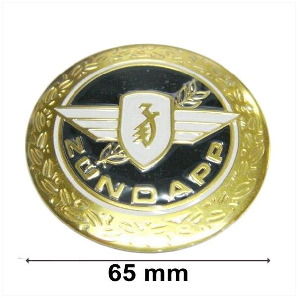 Zundapp Tanktransfer Rond Embleem Veer Zwart