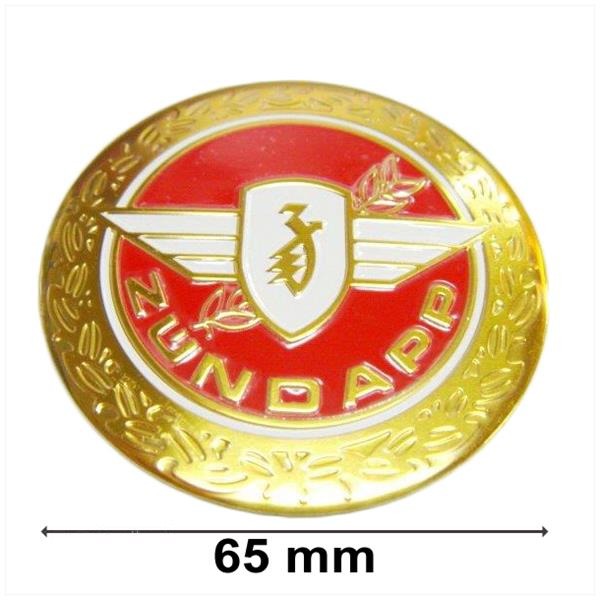 Zundapp Tanktransfer Rond Embleem Veer Rood