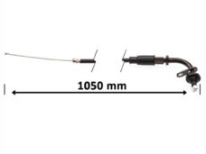 Kabel GAS Tomos A35 REV/Youngs Teflon >08 Zwart ST - Supertec