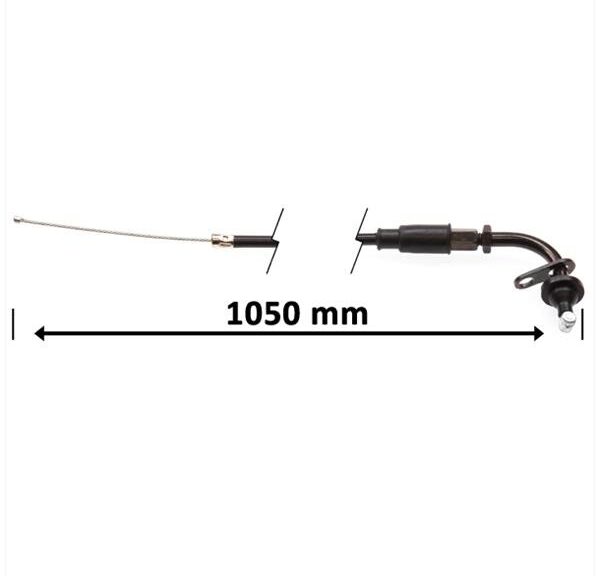 Kabel GAS Tomos A35 REV/Youngs Teflon >08 Zwart ST - Supertec