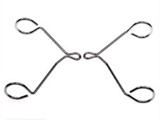 Koplamp-Haak Choppervork Tussenveer SET - EBR