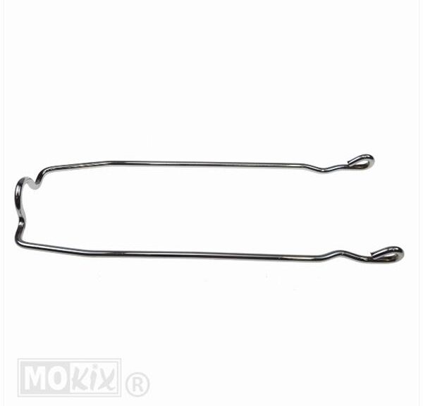 Achterdrager-Klemveerset Hercules Prima 5 Chroom - Supertec