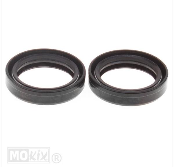Keerring Voorvork 37x50x8/11 Rieju SET (2) - Supertec