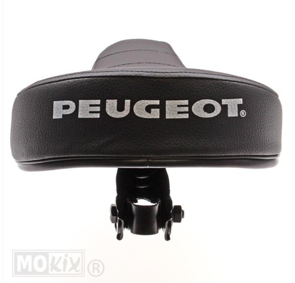 Zadel Peugeot 103 STD (Klem Model) Zwart