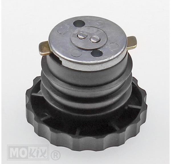 Tanklock Peugeot 103 Svart + Lås - Supertec