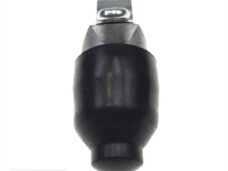 Stopknop/Massa UNI Zwart Rubber Klem (1)