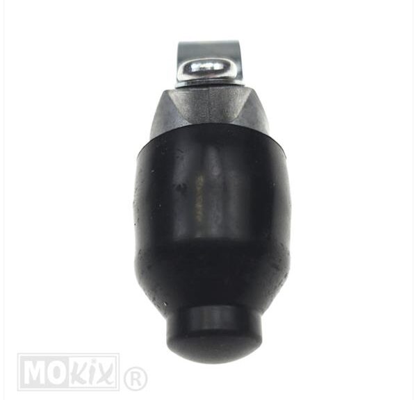 Stopknop/Massa UNI Zwart Rubber Klem (1)