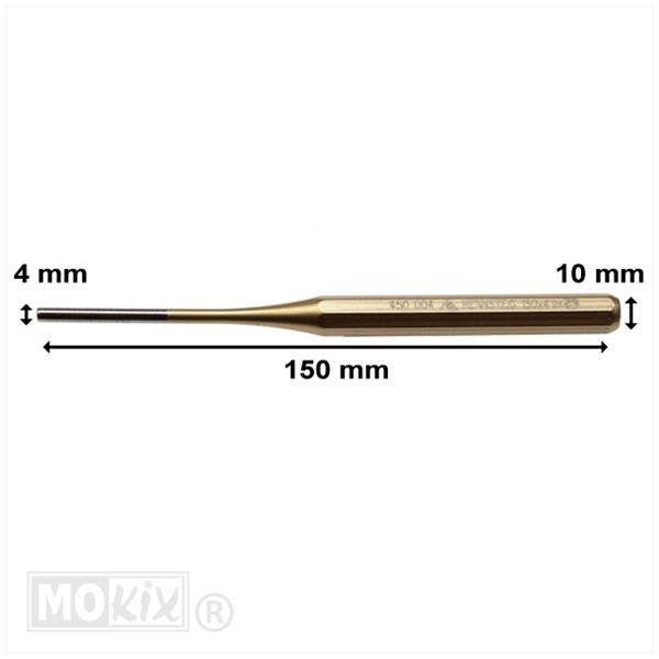 Slagpen 4 Mm 150x10x4mm 8KANT - Kukko
