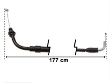 Kabel GAS Peugeot Viva City 08 Supertec"