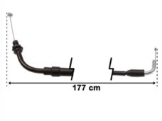 Kabel GAS Peugeot Viva City 08 Supertec"