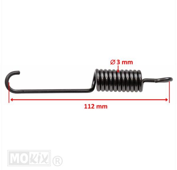 Middenstandaardveer Hyosung Yamaha BW'S 112x3.0 - Supertec