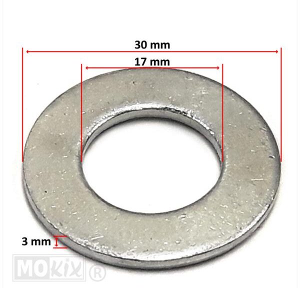 Wiel-AS Sluitring M16 (17x30x2) (10)
