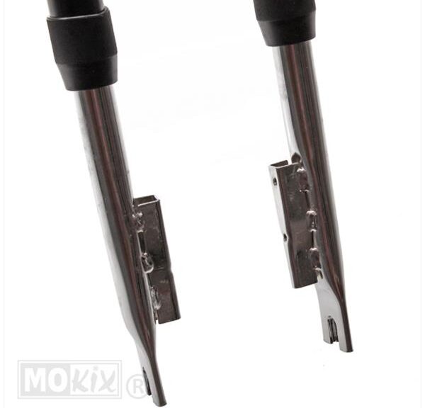 Voorvork Puch Maxi N Model MET Slot.Zwart EBR