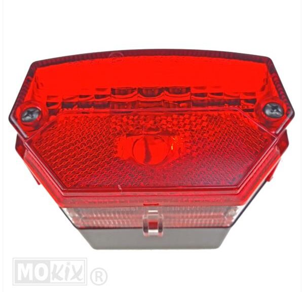 Universal Rear Light Without Mount (ULO) Red CE