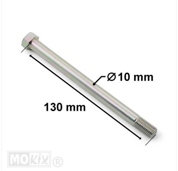 Achtervork-AS Honda DAX 130 x10 - Supertec