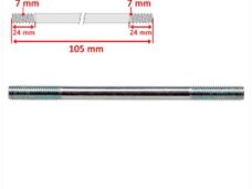Cilinder Tapeind Tomos A3/A35 KIT M7 X 105 SP (4)