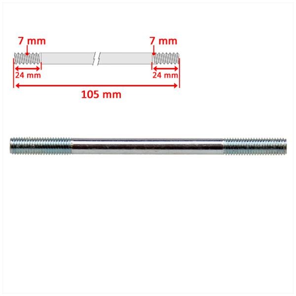 Cilinder Tapeind Tomos A3/A35 KIT M7 X 105 SP (4)