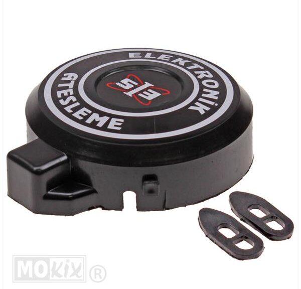 Vliegwieldeksel Peugeot 103 Electronic PVC Zwart