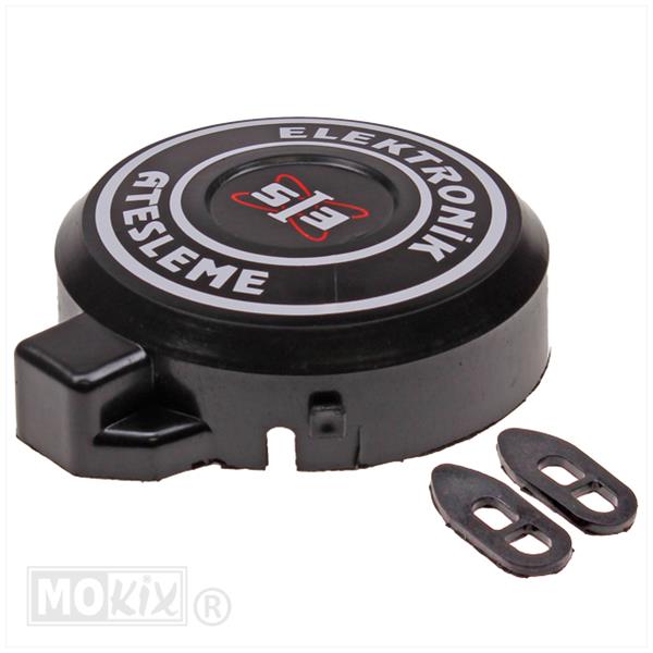 Vliegwieldeksel Peugeot 103 Electronic PVC Zwart