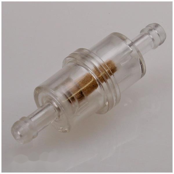 Benzinefilter UNI Voor 6MM Slang Rond (10) - Supertec
