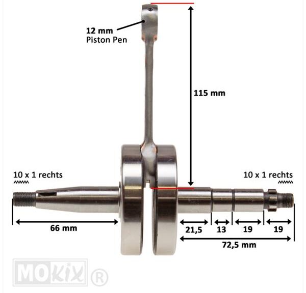 Krukas Puch MV50 3V & 4V 12 Pen *Budget*