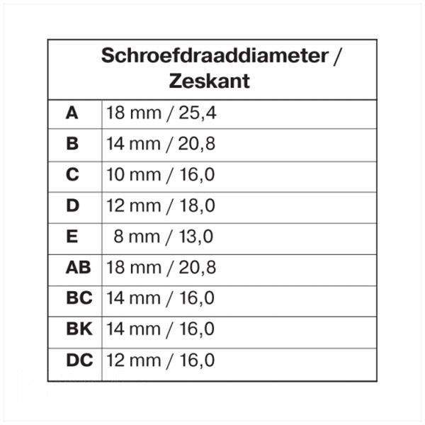 Bougiesleutel 4T 16mm X 110 (8 Mm SW16) - Afbeelding 2