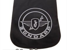 Spatlap Zundapp 14x17 Embleem Zwart - Supertec