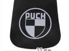 Spatlap Puch 14x17 Embleem Zwart - Supertec