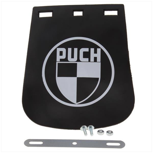 Spatlap Puch 14x17 Embleem Zwart - Supertec