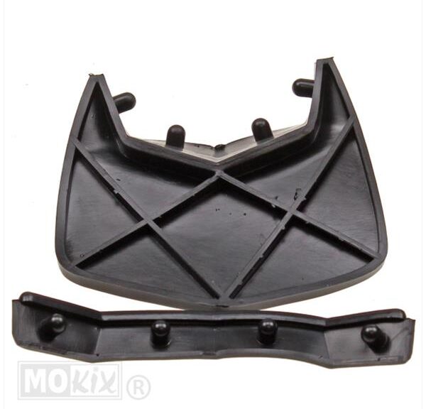 Spatlap SET Puch Maxi N + Bumper Rubber Zwart - Supertec