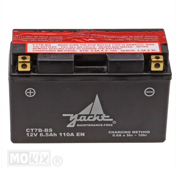 Accu CT7B-BS (YT7-BS) 151x66x92 Yacht
