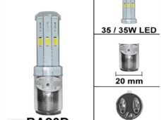 Lamp BA20D 12V 35/35W (10W LED) (1) - Bollard