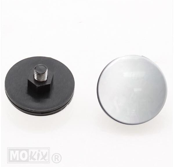 Spiegel-DOP Universeel Chroom 30mm M6 SET - Supertec