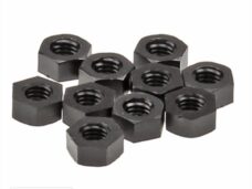 Nylon Moer M6 Zwart (10) - Bollard