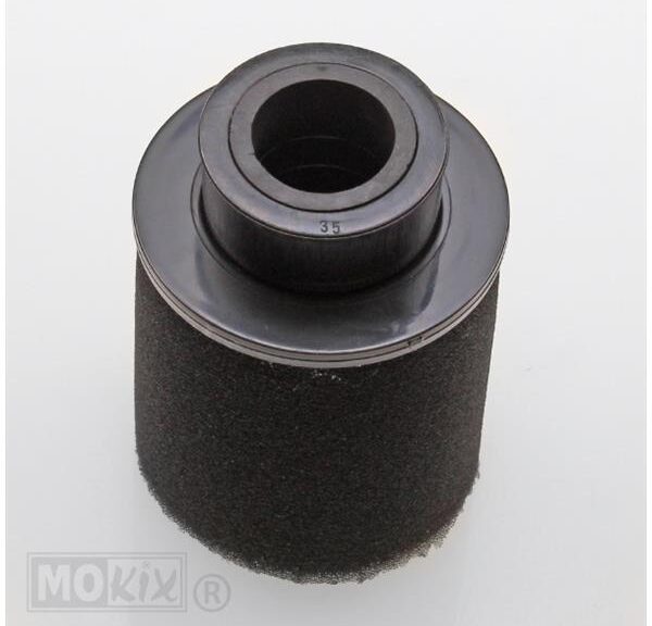 Power Filter Foam Racing Large Horizontal. Black 28/35mm - Supertec