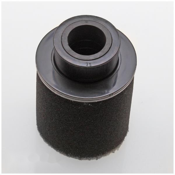 Powerfilter Foam Racing Groot Horz. Zwart 28/35mm - Supertec