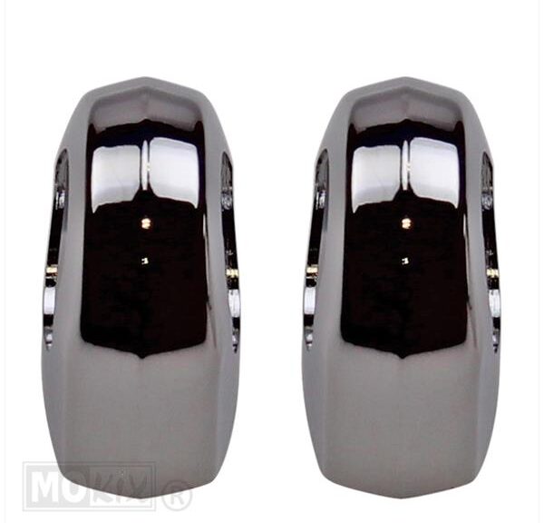 Stuurklem-Cover SET Kreidler Chroom Supertec
