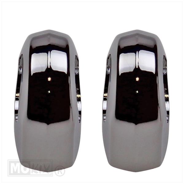 Stuurklem-Cover SET Kreidler Chroom Supertec