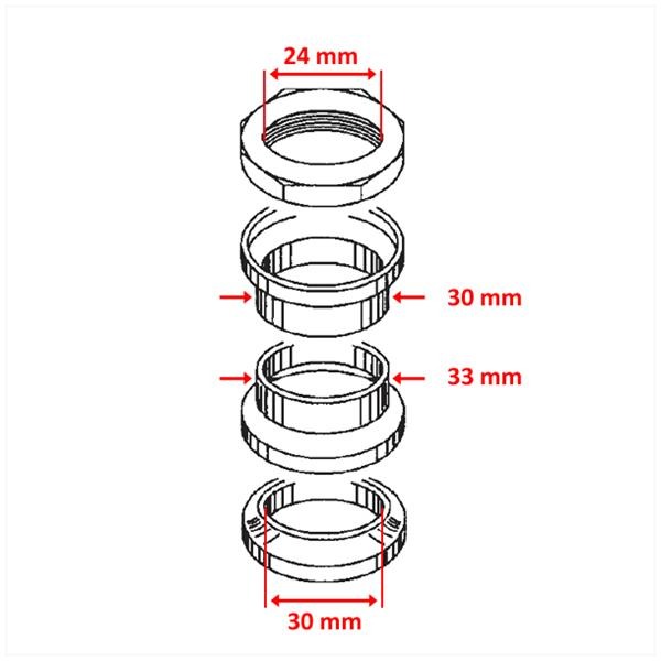 Balhoofdset Peugeot V-Clic 4T Supertec