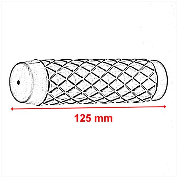 Handvatten Retro Dama Zwart PVC - Afbeelding 2