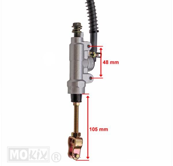 Rempomp Derbi Senda SM/R Achter Compleet - Supertec