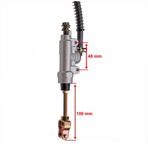 Rempomp Derbi Senda SM/R Achter Compleet - Supertec