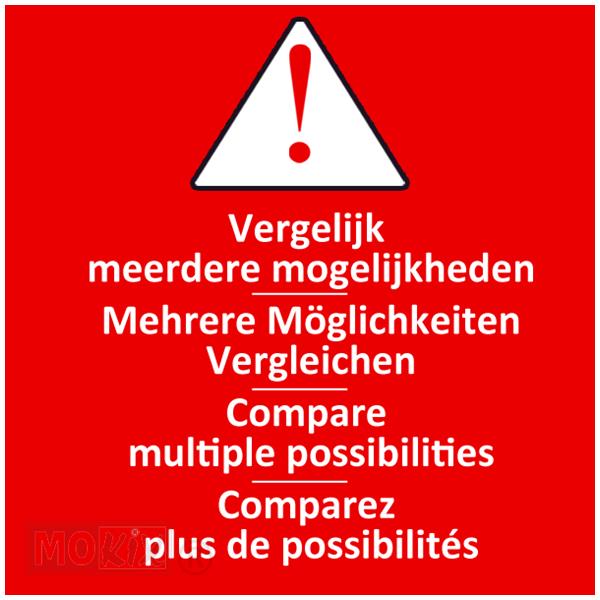 Klep Stel SET UNI Kort SW-9 2 Dlg - Afbeelding 2