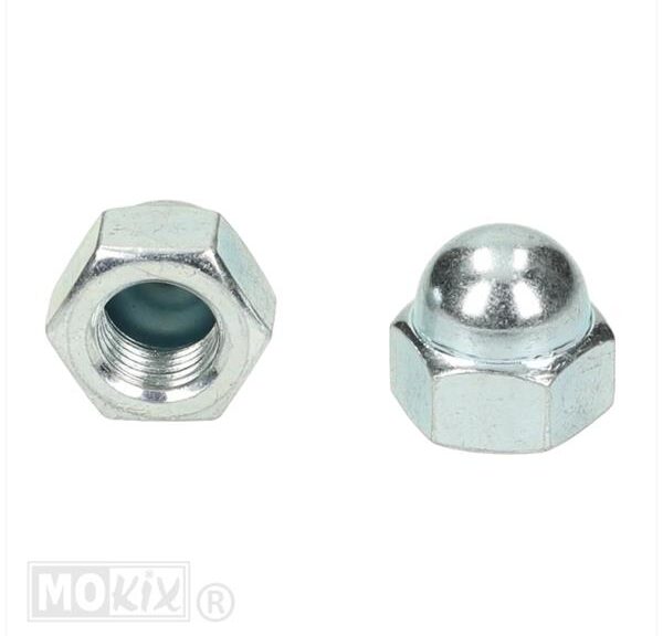 Moer M12 X 1.25 Dopmoer Chroom Yamaha FS1 (2) - Bollard