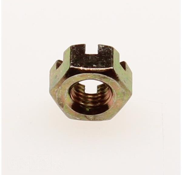 Achteras-Moer 10x1.25 Kroonmoer Supertec
