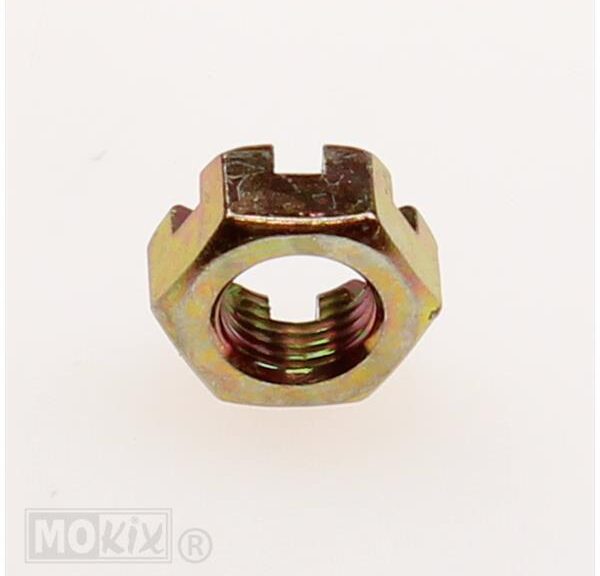 Achteras-Moer 12x1.25 Kroonmoer Supertec