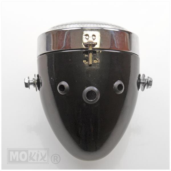 Koplamp Classic EI Model 102mm Zwart - Afbeelding 3